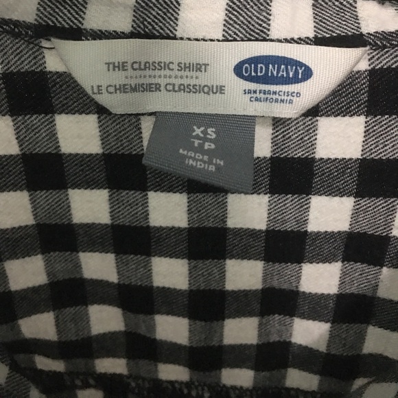old navy button up shirt/flannel - Picture 3 of 3